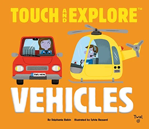 Vehicles, anglická kniha - leporelo