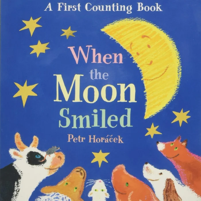 When the Moon Smiled, anglická kniha - leporelo