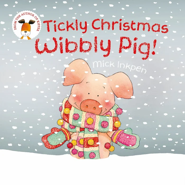 Tickly Christmas Wibbly Pig, anglická kniha