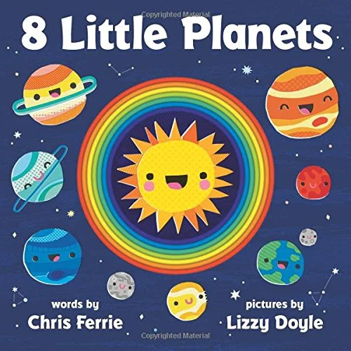 8 Little Planets, anglická kniha - leporelo