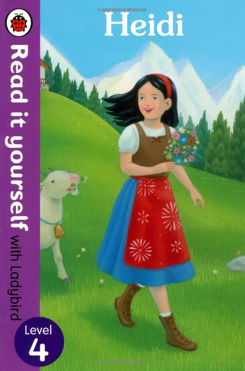 Heidi, anglická kniha