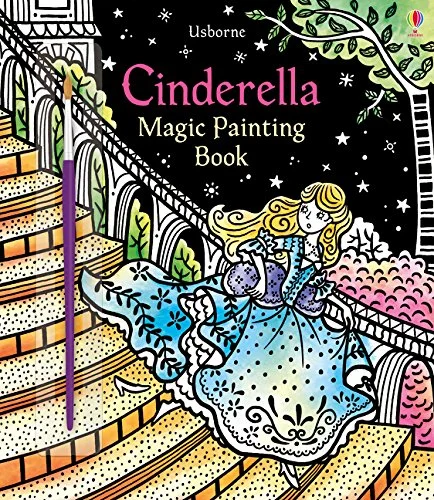 Cinderella Magic Painting Book, omaľovánka