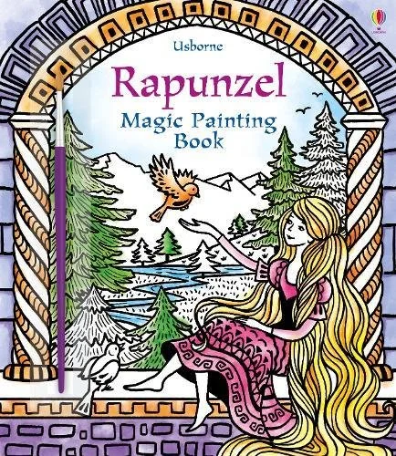 Rapunzel Magic Painting, omaľovánka