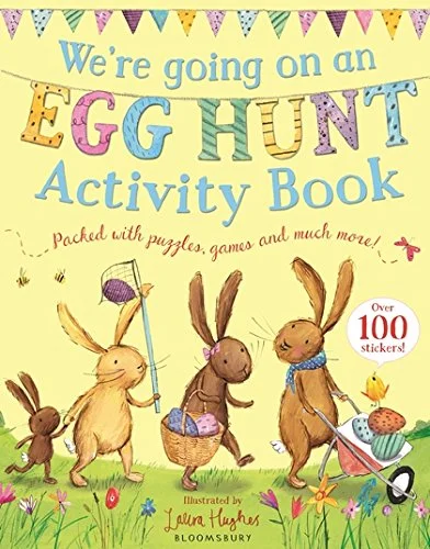 We're Going on an Egg Hunt Activity Book, zošit s aktivitami