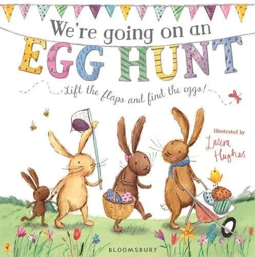 We're Going on an Egg Hunt, anglická kniha - leporelo