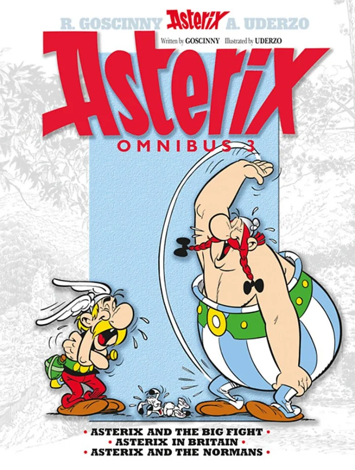 Asterix Omnibus 3, anglická kniha - komiks