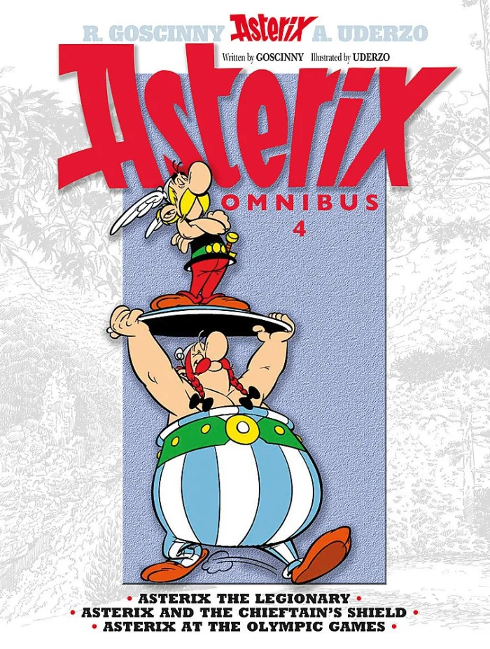 Asterix Omnibus 4, anglická kniha - komiks