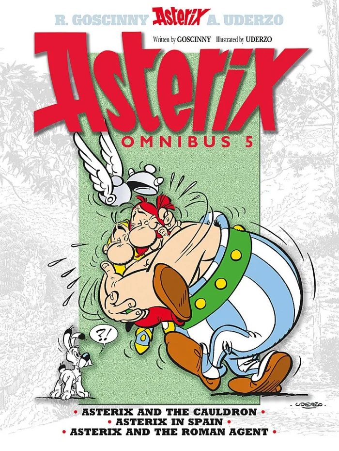Asterix Omnibus 5, anglická kniha - komiks