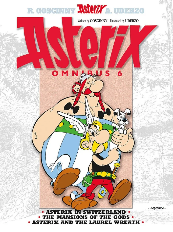 Asterix Omnibus 6, anglická kniha - komiks