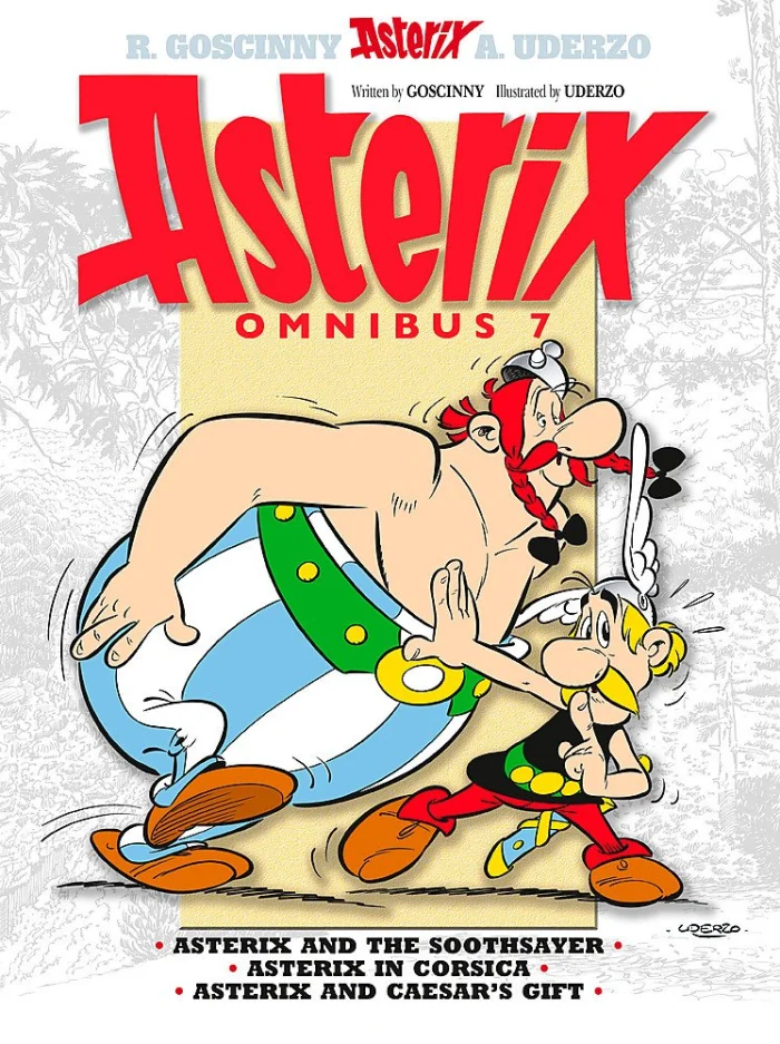 Asterix Omnibus 7, anglická kniha - komiks