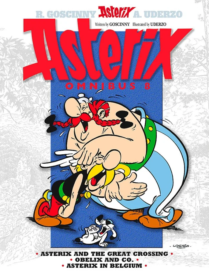 Asterix Omnibus 8, anglická kniha - komiks