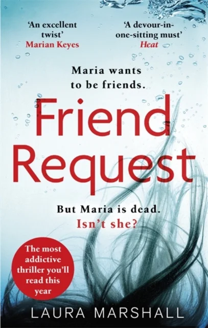 Friend Request, anglická kniha