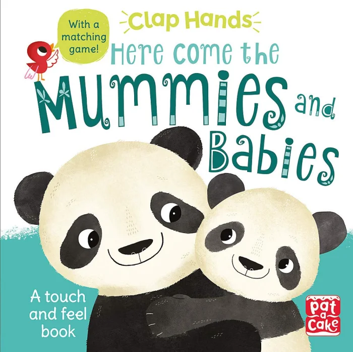 Here Come the Mummies and Babies, anglická kniha - leporelo