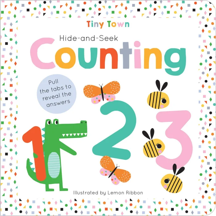 Hide-and-Seek Counting, anglická kniha - leporelo
