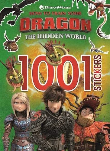 The Hidden World: 1001 Stickers, nálepkový zošit s aktivitami