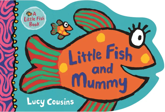 Little Fish and Mummy, anglická kniha - leporelo