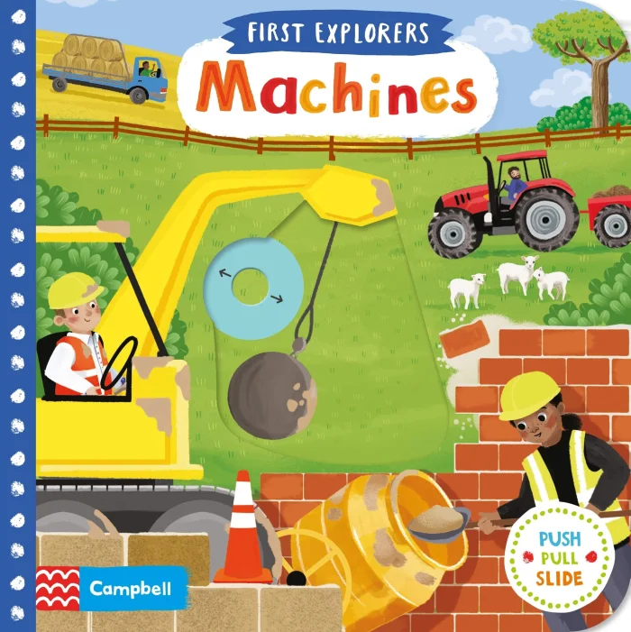 Machines, anglická kniha - leporelo