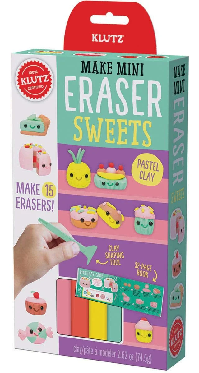 Make Mini Eraser Sweets, activity box