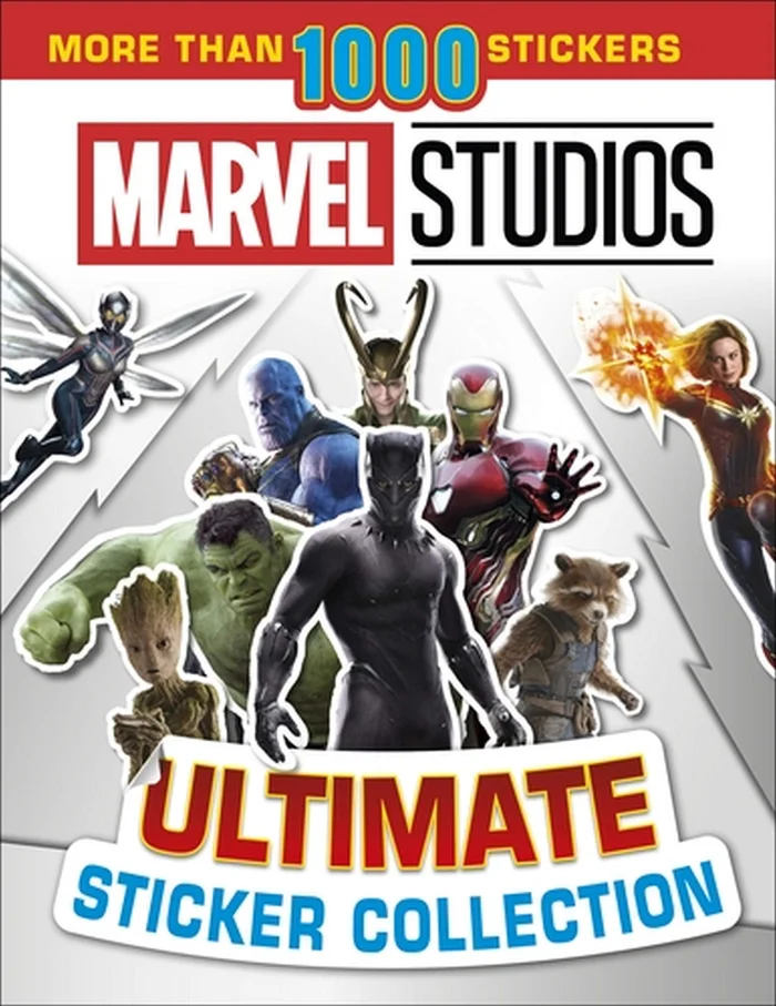 Marvel Studios Ultimate Sticker Collection, nálepkový zošit