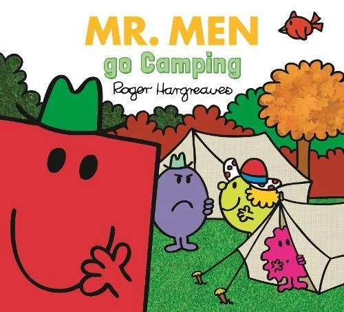 Mr. Men Go Camping, anglická kniha
