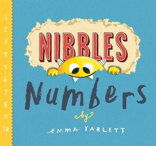 Nibbles Numbers, anglická kniha - leporelo