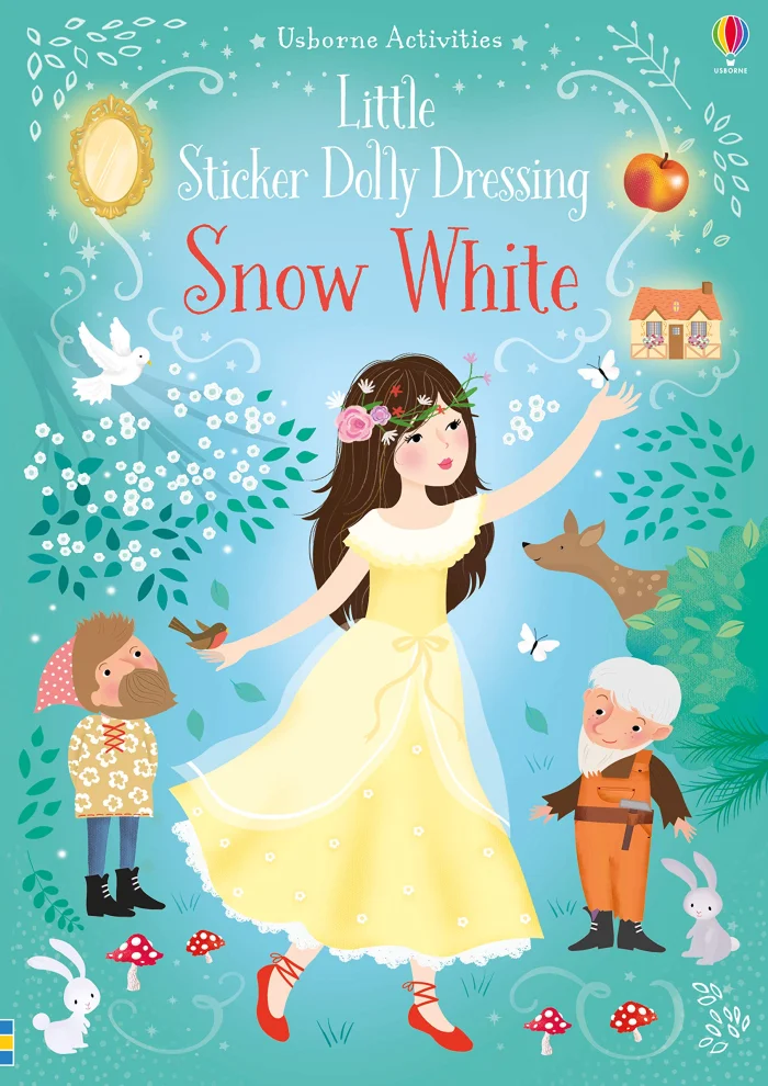 Snow White, nálepkový zošit