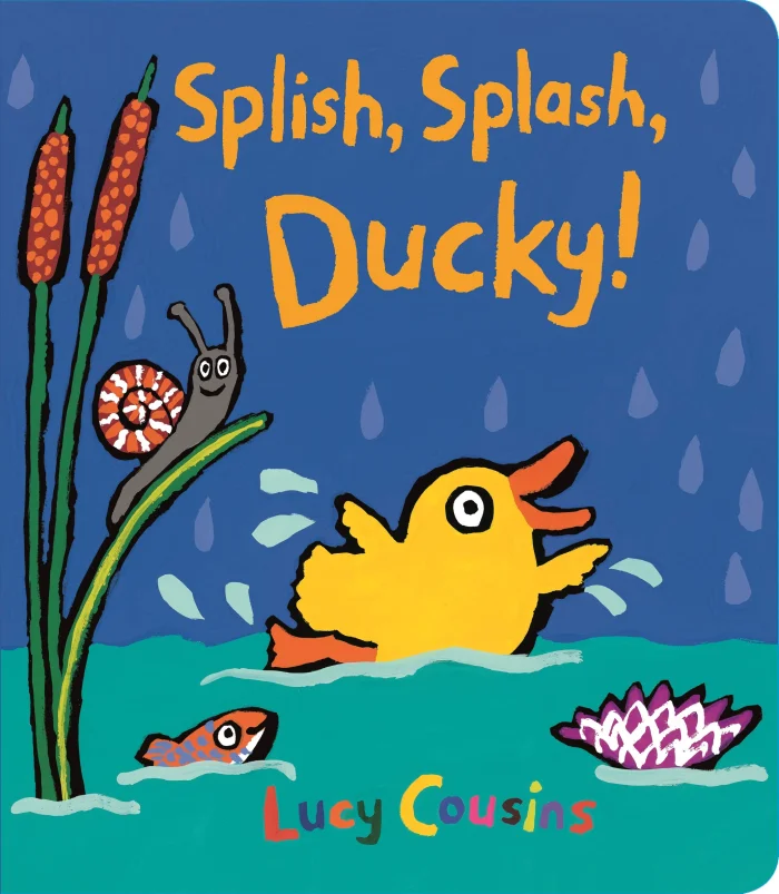 Splish, Splash, Ducky!, anglická kniha - leporelo