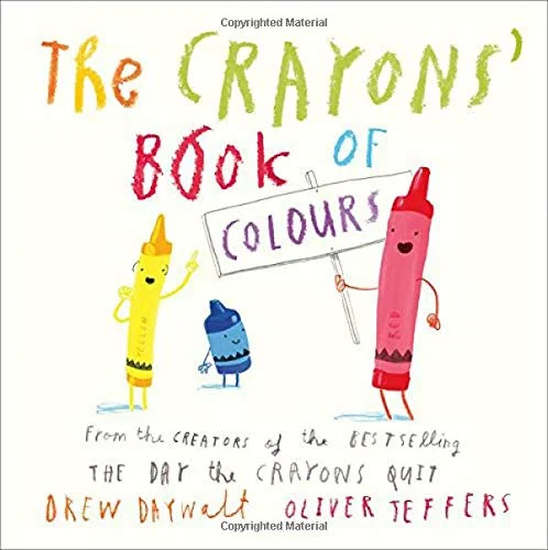 The Crayons’ Book of Colours, anglická kniha - leporelo