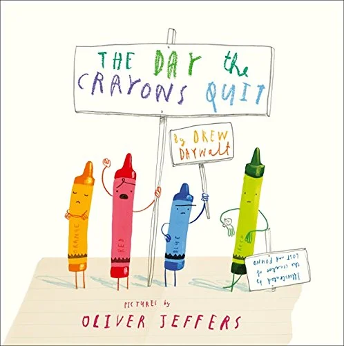 The Day The Crayons Quit, anglická kniha