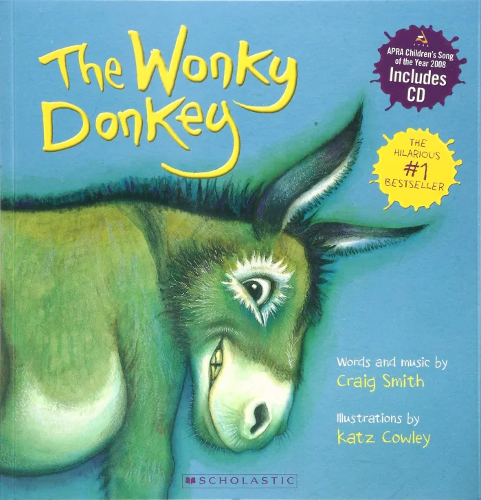 The Wonky Donkey, anglická kniha s CD