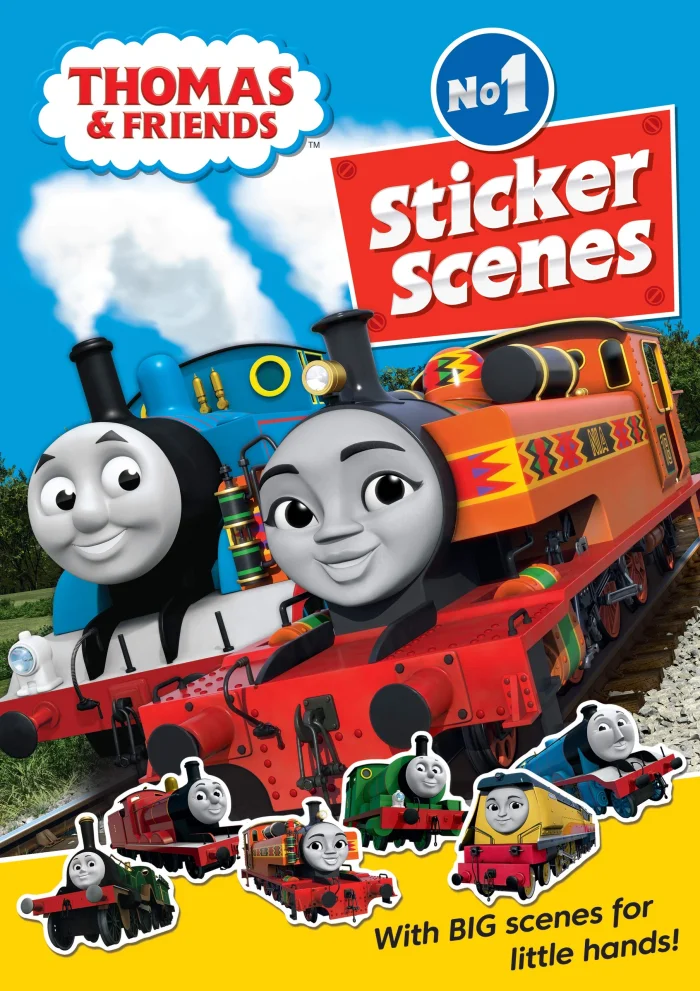 Thomas & Friends: No.1 Sticker Scenes, nálepkový zošit