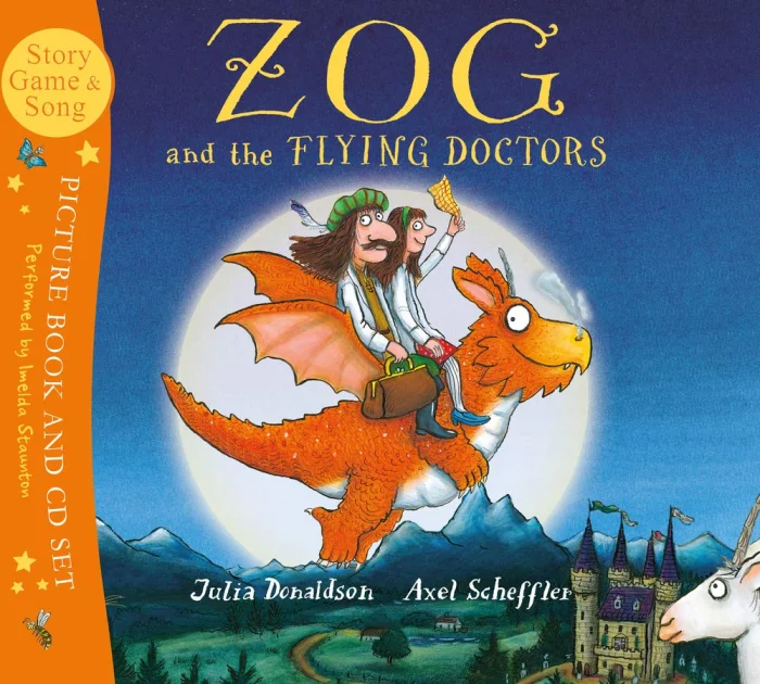 Zog and the Flying Doctors, anglická kniha s CD