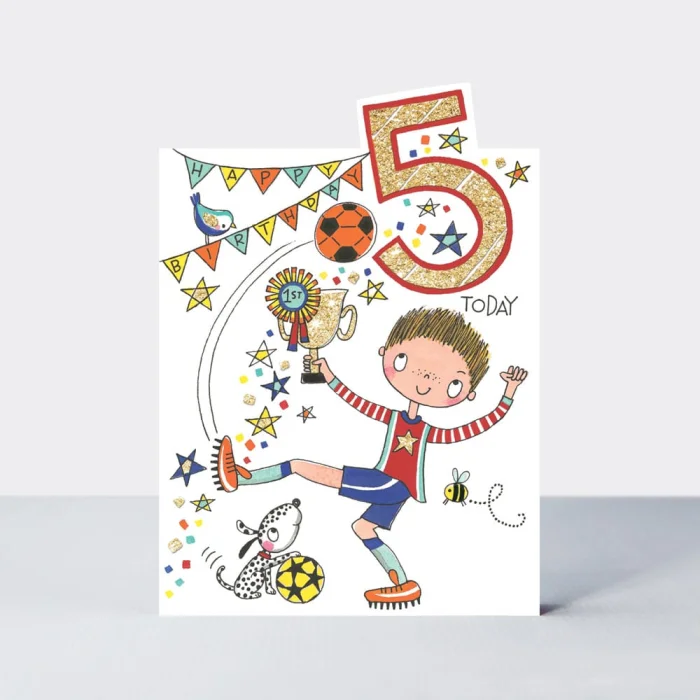 Age 5 boy/Footballer, prianie