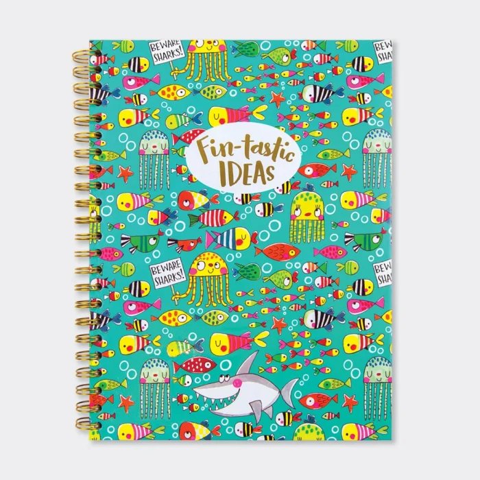 Fin‐tastic Ideas Under The Sea, zápisník A4