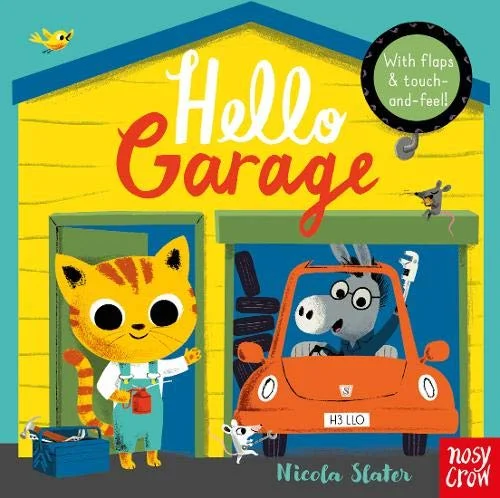 Hello Garage, anglická kniha - leporelo