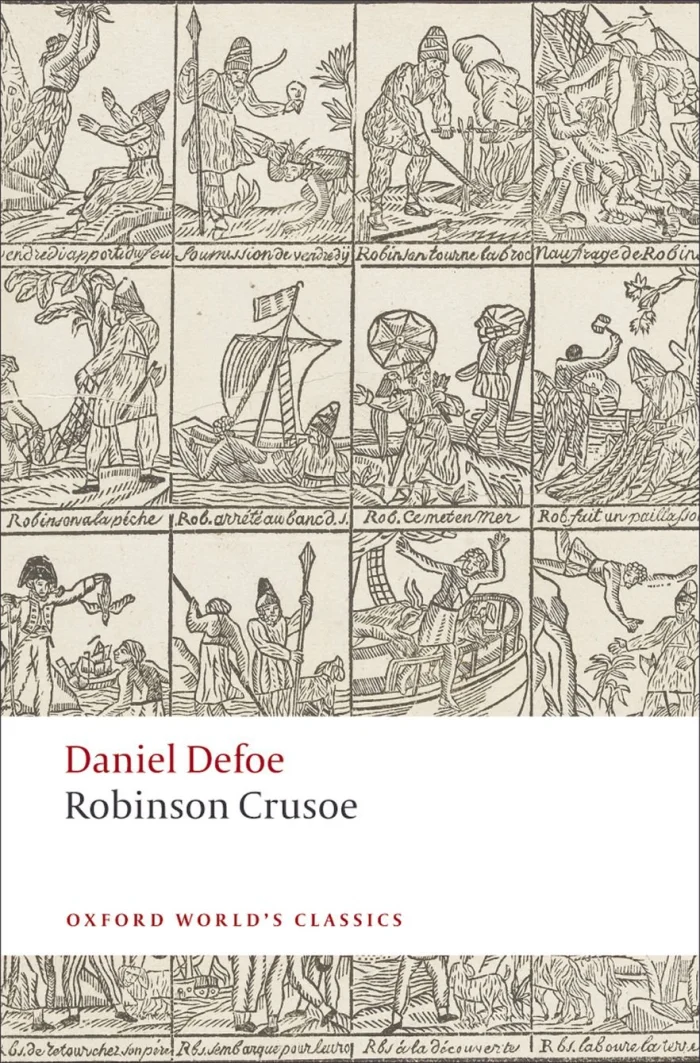 Robinson Crusoe, anglická kniha