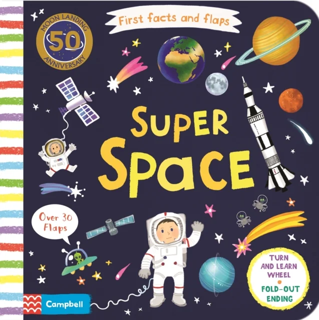 Super Space, anglická kniha - leporelo