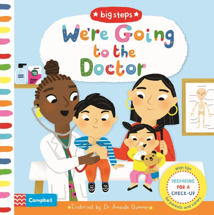 We're Going to the Doctor, anglická kniha - leporelo