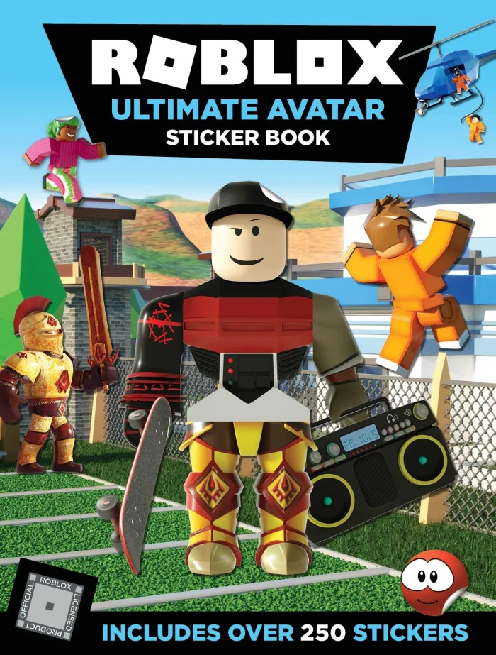 Roblox Ultimate Avatar Sticker Book, nálepkový zošit