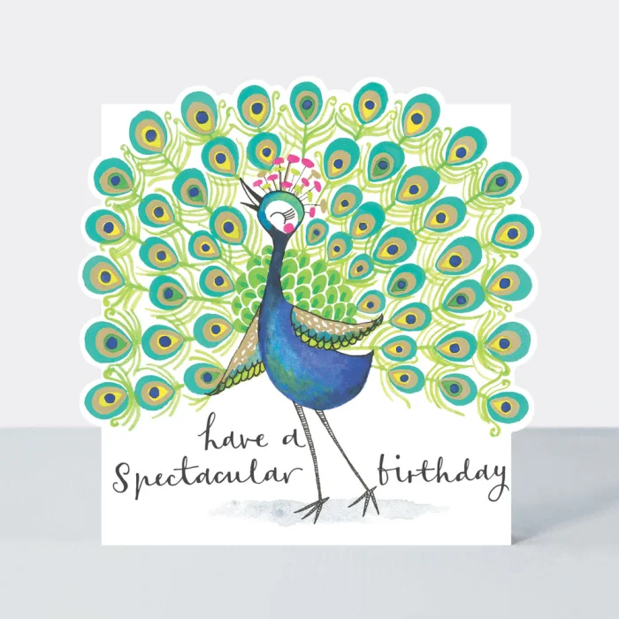 Spectacular Birthday Peacock, prianie