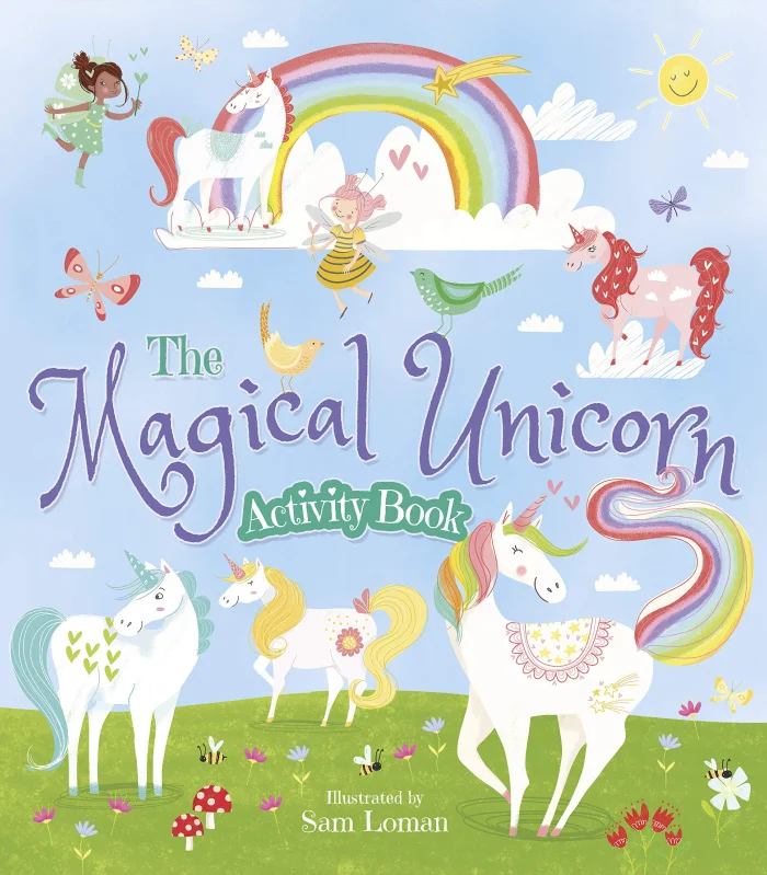 The Magical Unicorn Activity Book, anglická kniha