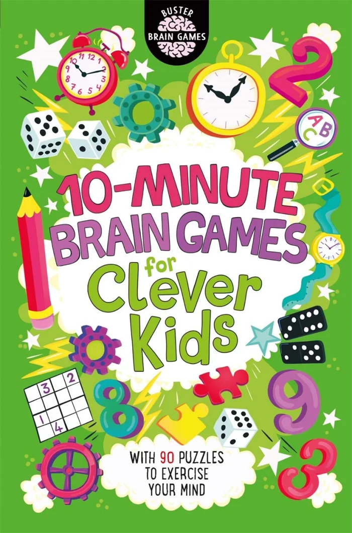 10-Minute Brain Games for Clever Kids, zošit s aktivitami