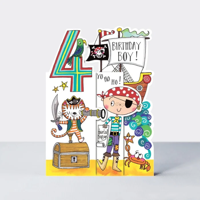 Age 4 Boy Pirate, prianie