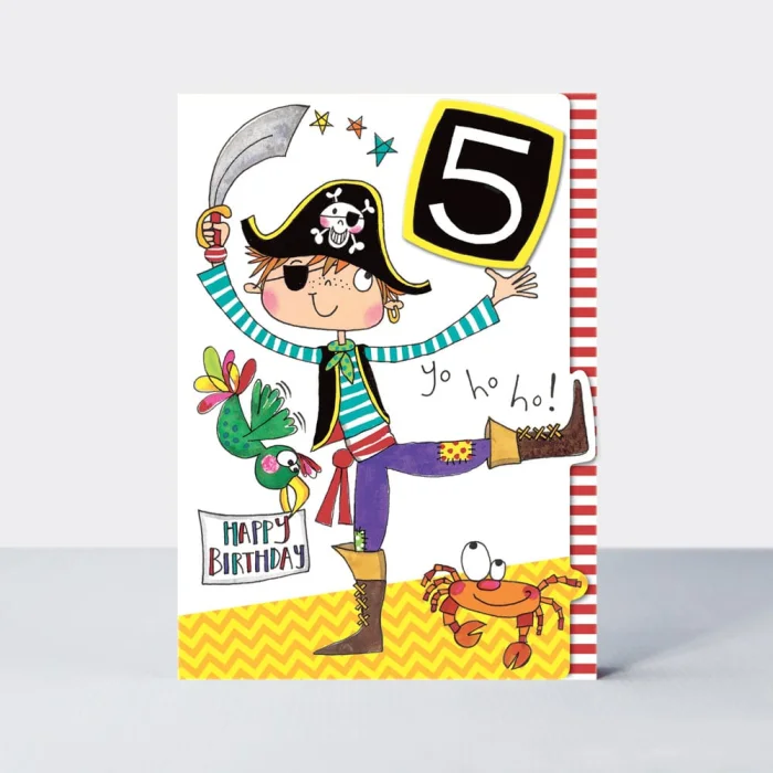 Age 5 Pirate & Parrot, prianie