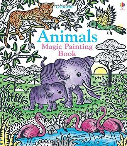 Animals Magic Painting, omaľovánka