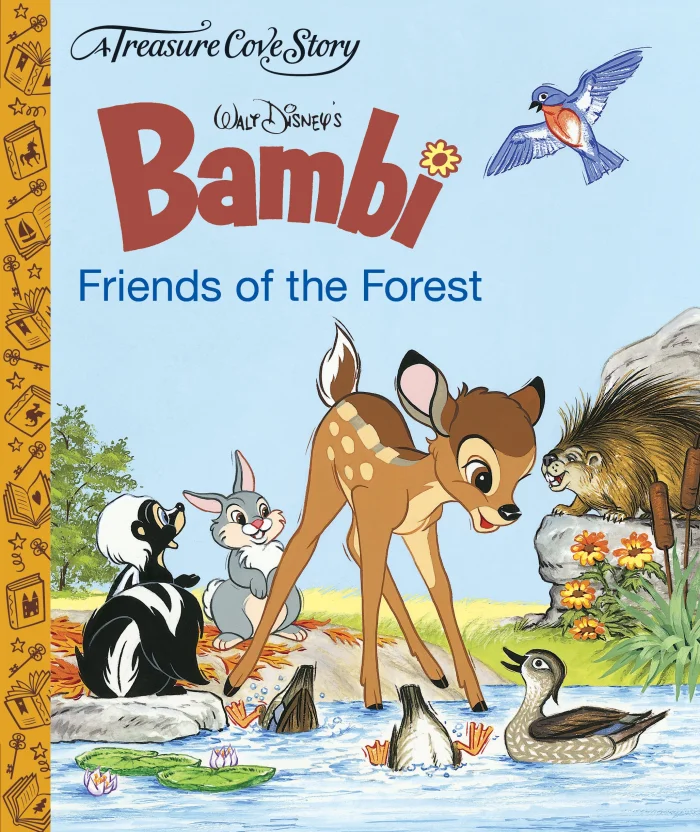 Bambi - Friends of the Forest, anglická kniha