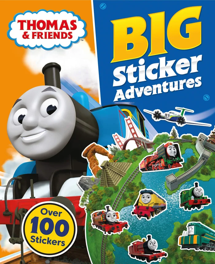 Big Sticker Adventures, nálepkový zošit