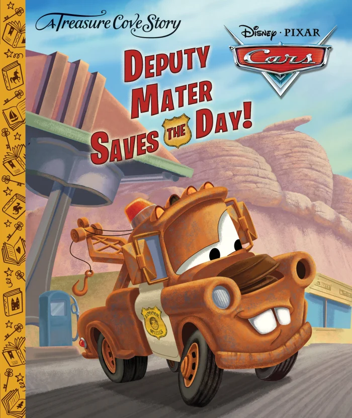 Cars - Deputy Mater Saves the Day, anglická kniha