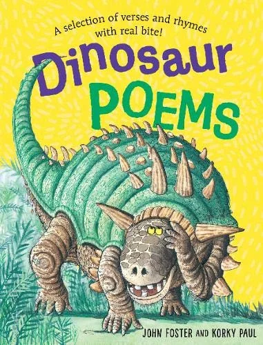 Dinosaur Poems, anglická kniha