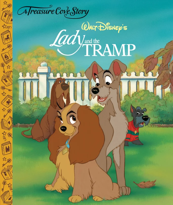Lady and the Tramp, anglická kniha